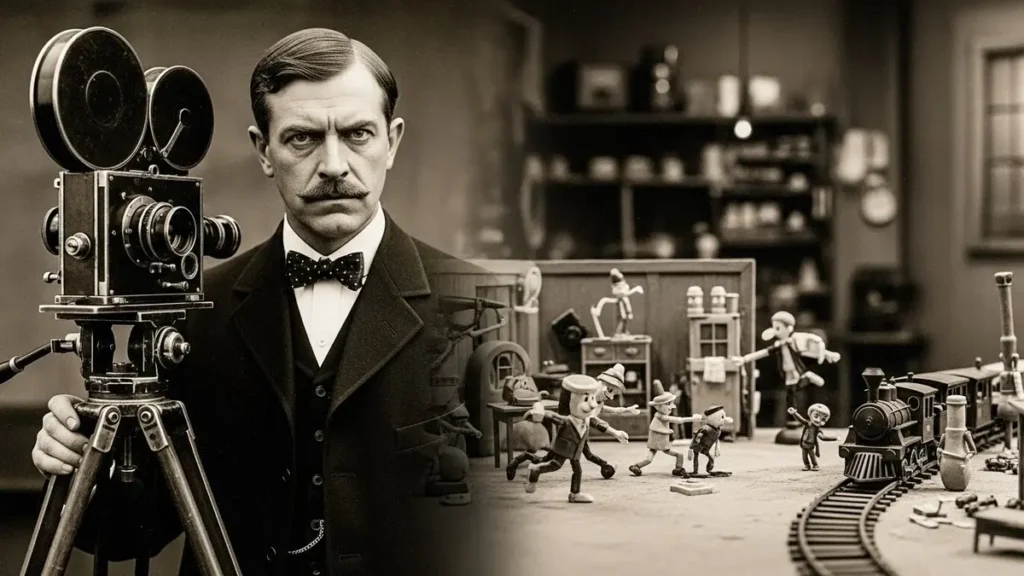 Quem dirigiu o primeiro filme em animação stop-motion comercial