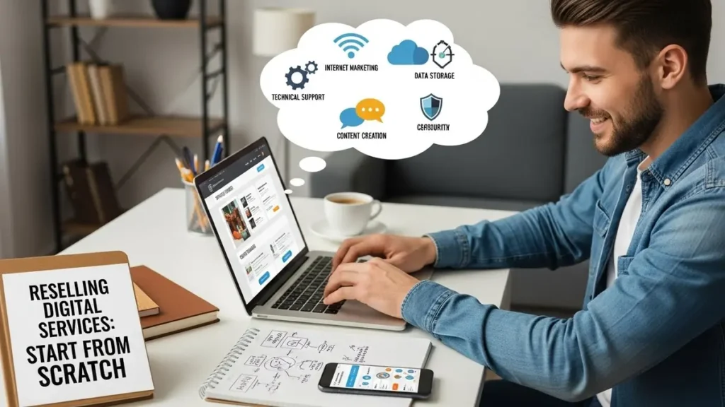 Revenda de serviços digitais: como começar do zero