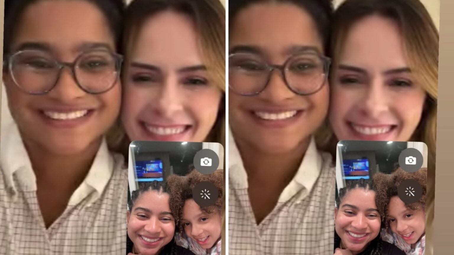 BBB26: Ana Paula e Tia Milena fofocam com gêmea e sobrinha