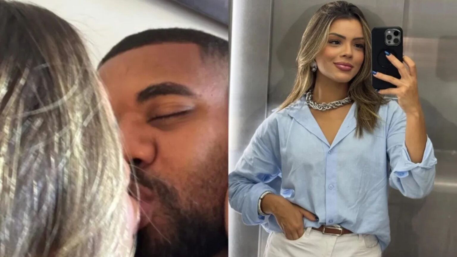 Davi Brito assume namoro e conhece família de Emilly