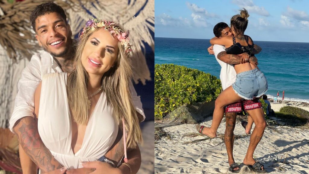 Deolane se emociona no aniversário de 28 anos de MC Kevin