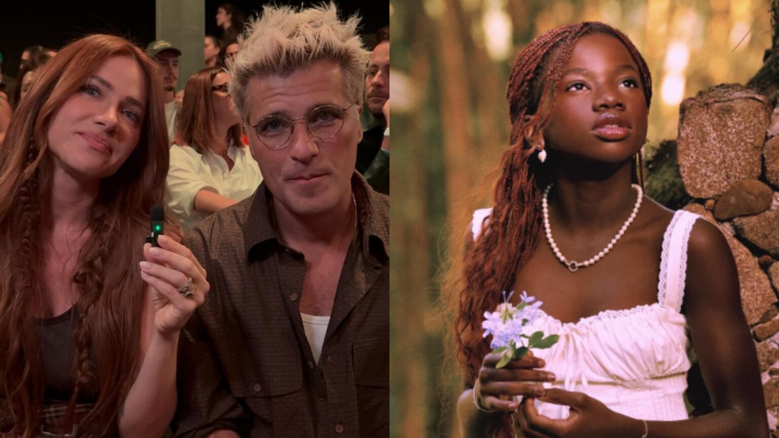 Ewbank e Gagliasso falam da estreia da filha no RFW