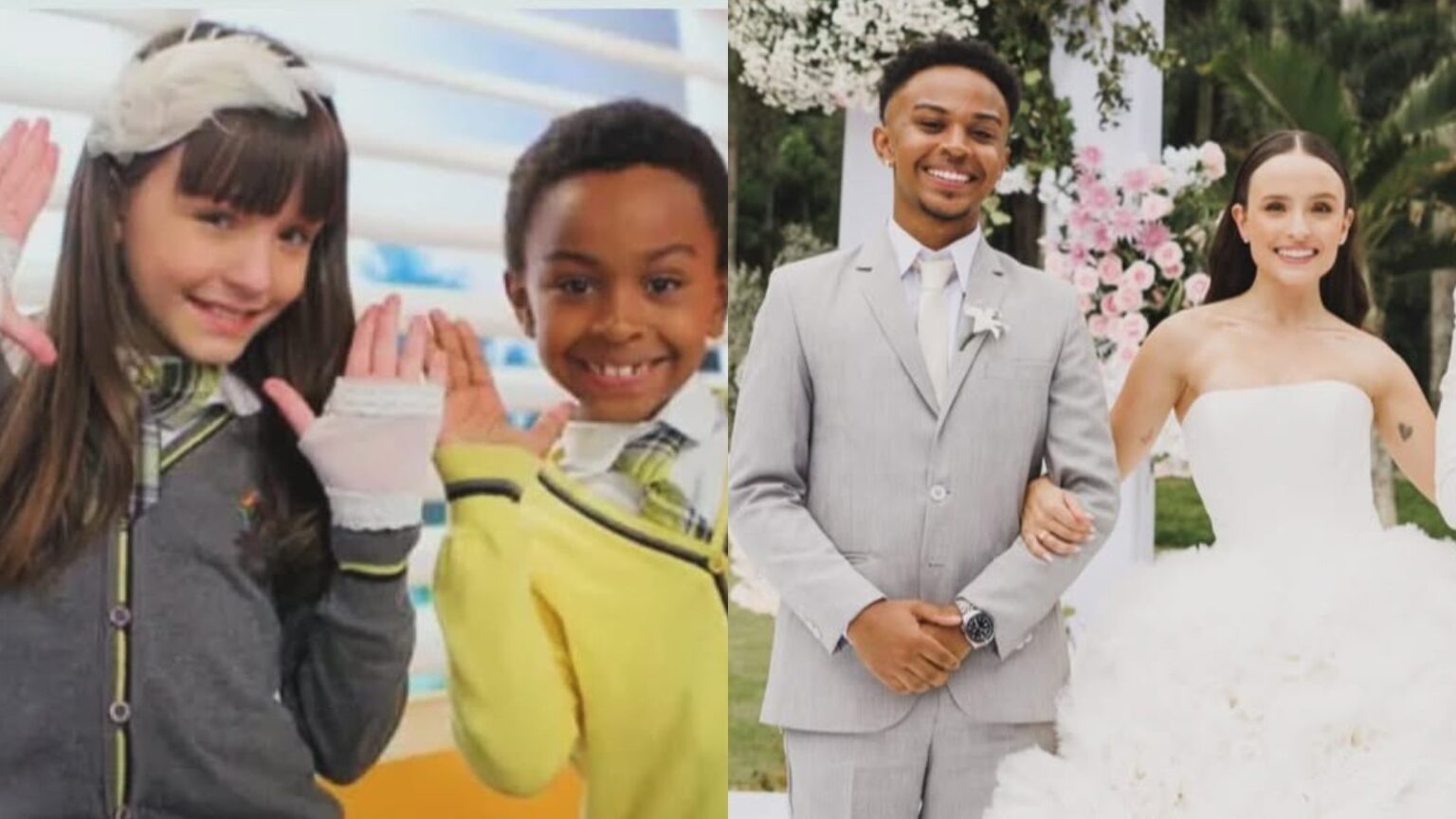 Larissa Manoela e Jean Paulo Campos: amizade de 14 anos Larissa Manoela e Jean Paulo Campos: amizade de 14 anos