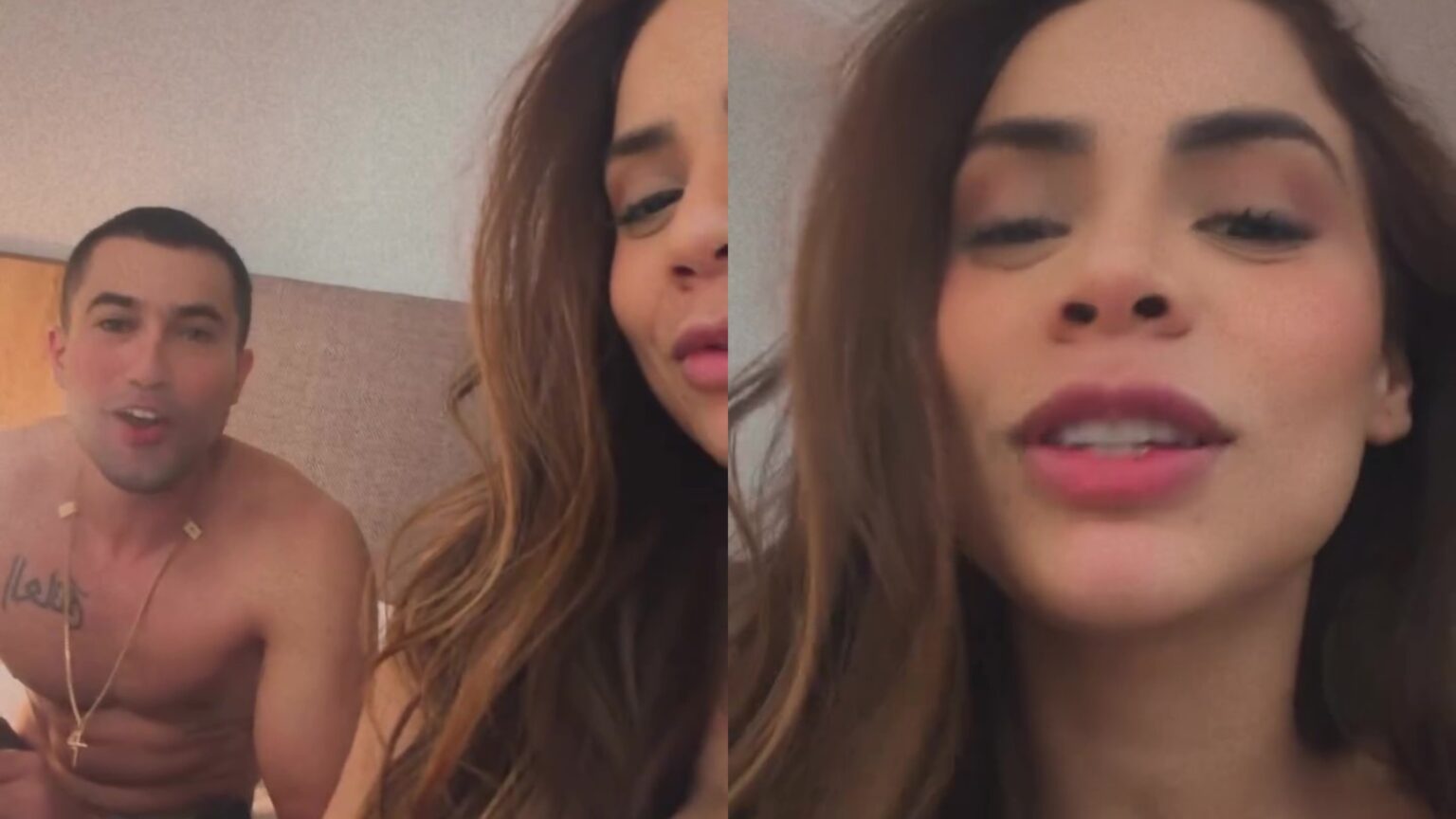 Lexa evita cenas de beijo do marido, galã das verticais