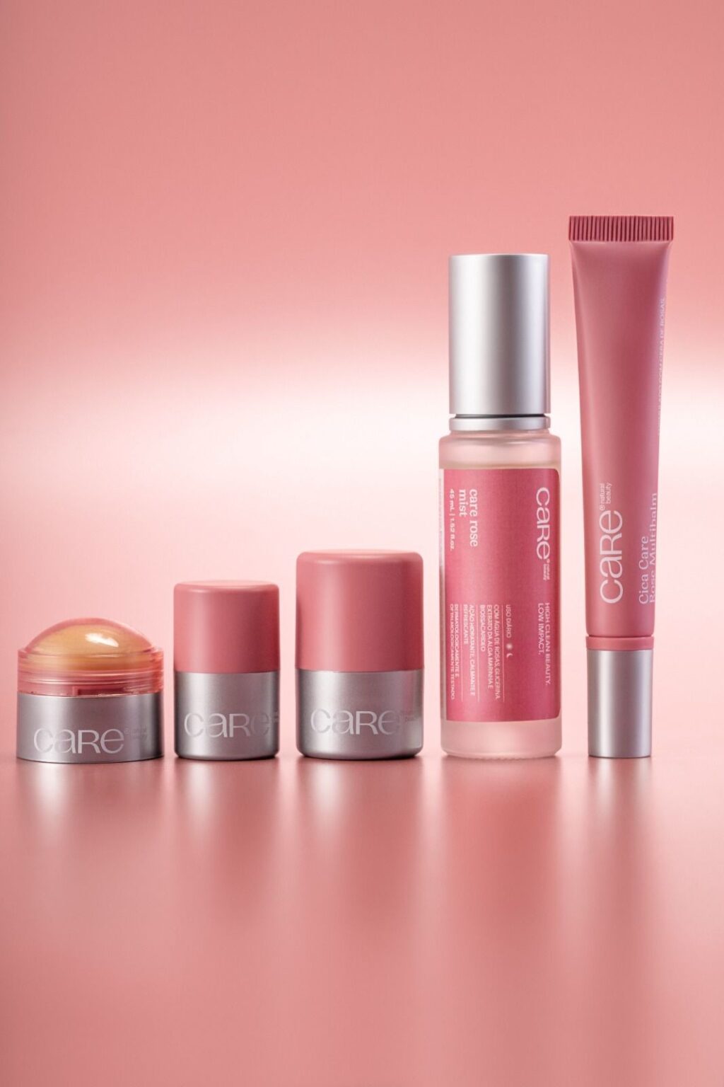 Linha Rosas: poder regenerador para pele e lábios