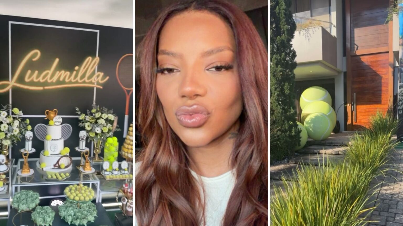 Ludmilla chocada com festão da irmã após pedir algo tranquilo