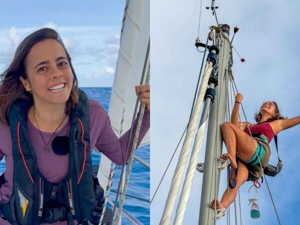 Brasileira cruza o Atlântico de veleiro: ‘Ondas enormes’