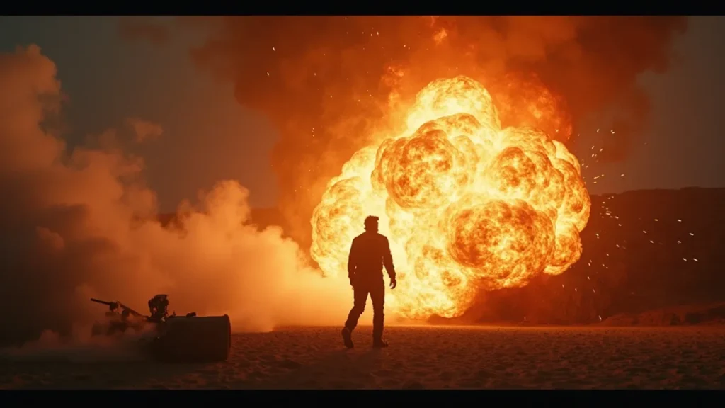 Como Hollywood cria explosões reais nas filmagens de ação