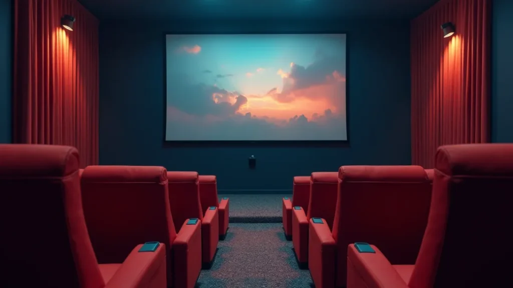 Como montar a sala de cinema perfeita no seu apartamento