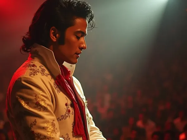 Como o filme sobre Elvis Presley comparado ao do Michael Jackson