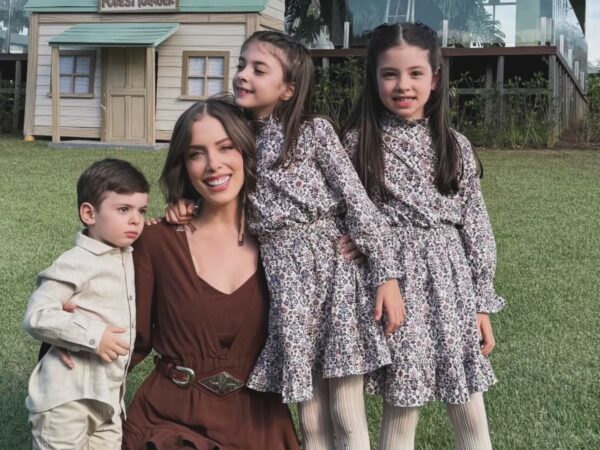 Fabiana Justus celebra aniversário da irmã com festa country