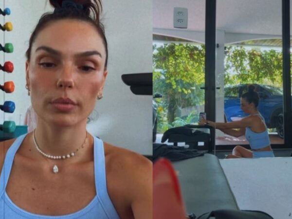 Isis Valverde revela rotina fitness: "Treinar é minha terapia