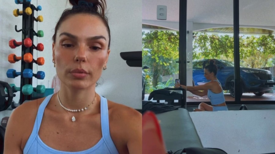Isis Valverde revela rotina fitness: "Treinar é minha terapia