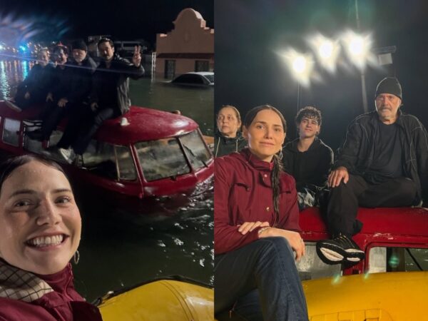 Leticia Colin exibe bastidores de 'Quem Ama Cuida' e se declara