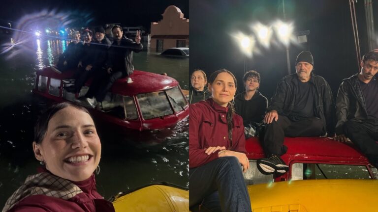 Leticia Colin exibe bastidores de 'Quem Ama Cuida' e se declara