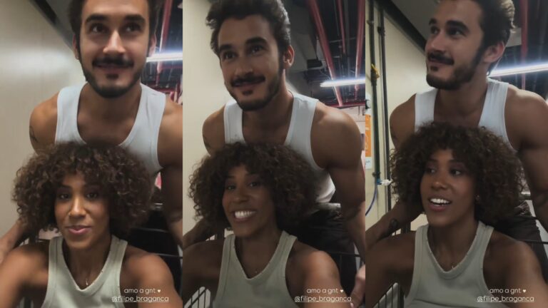 Ramille declara amor a Filipe Bragança após assumirem romance