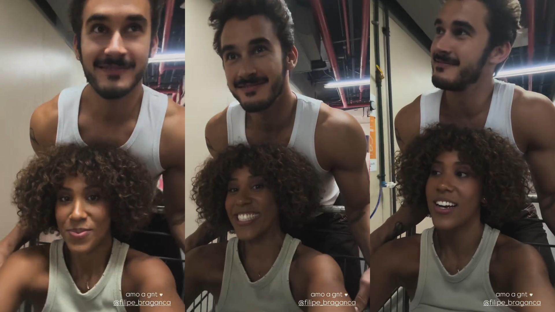 Ramille declara amor a Filipe Bragança após assumirem romance