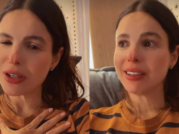 Sthefany Brito chora ao sentir presença do pai falecido na gestação