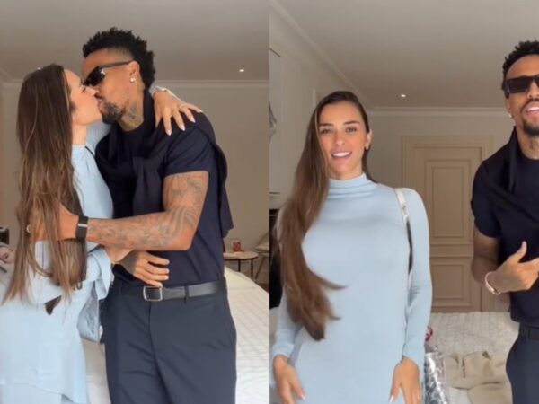 Tainá Militão exibe look para Éder após boatos