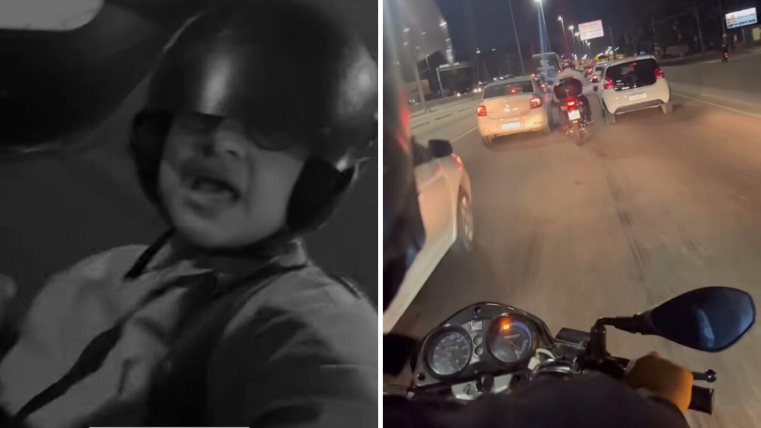 Tia Milena chega ao Rio de moto e exalta mototaxistas