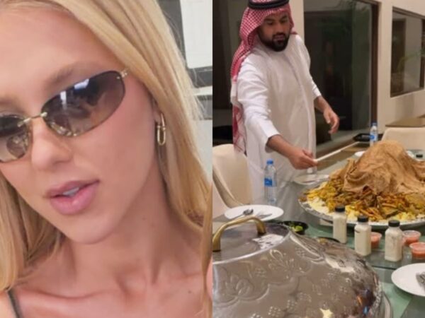 Virginia se assusta com carne de camelo em Dubai: 'Não vou encarar