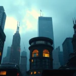A cidade de Gotham na visão sombria de Christopher Nolan