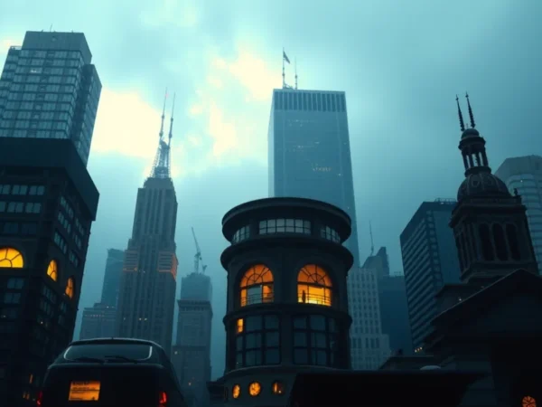 A cidade de Gotham na visão sombria de Christopher Nolan