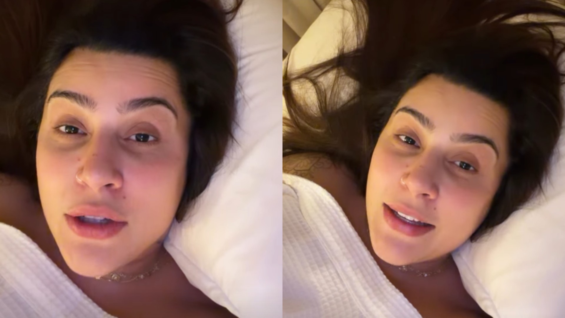 Lauana Prado relata dores na reta final da gestação