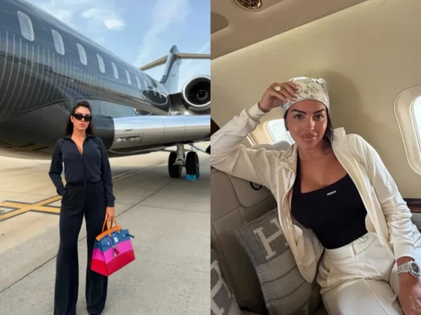 Georgina Rodríguez exibe interior de jatinho de R$ 360 milhões
