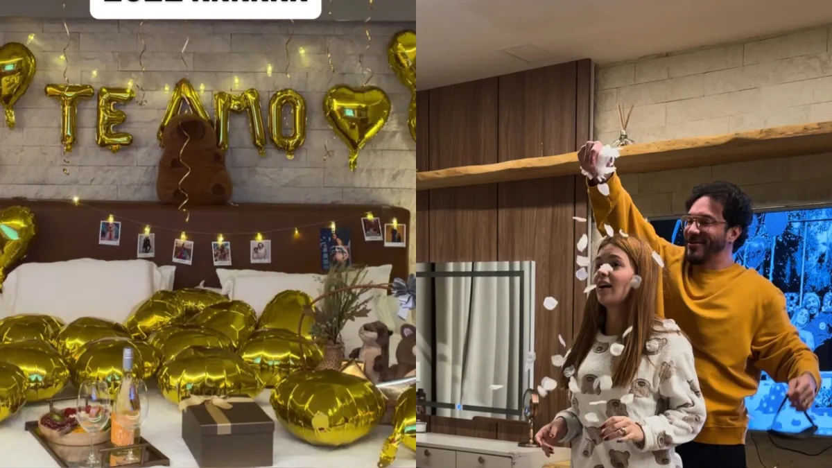 Viih Tube ganha surpresa romântica de Dia dos Namorados