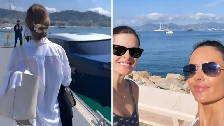 Alessandra Ambrósio posa com a irmã em raro passeio na França