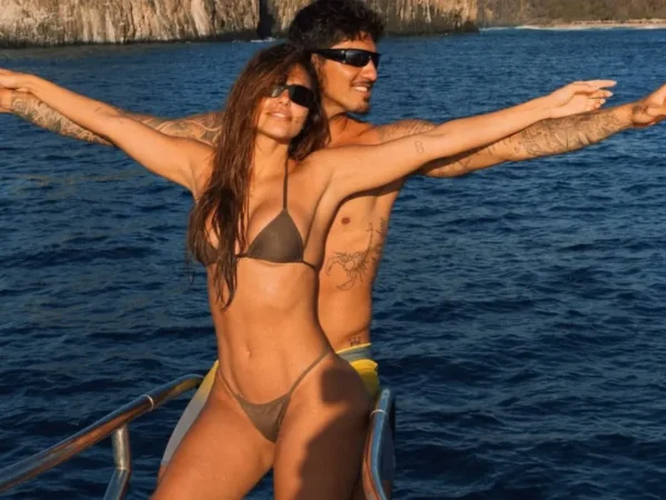 Isabella Arantes declara amor a Gabriel Medina no Dia dos Namorados