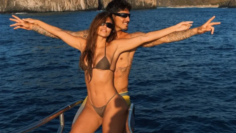 Isabella Arantes declara amor a Gabriel Medina no Dia dos Namorados