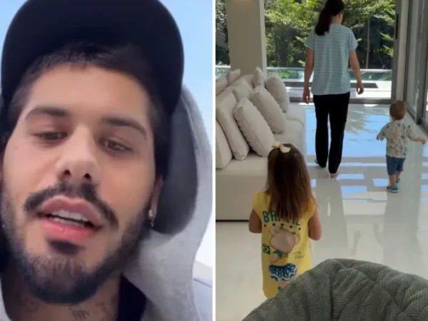 Filhos de Virginia conhecem nova mansão de Zé Felipe