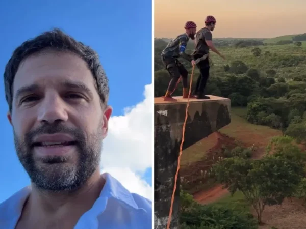 Duda Nagle chocado: saltou no mesmo local da tragédia