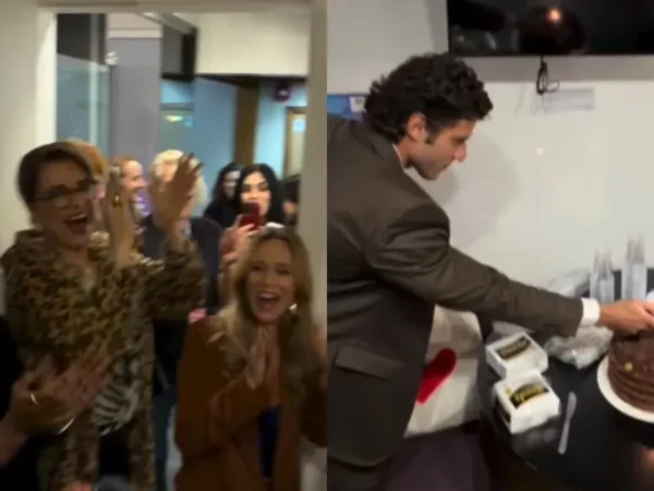 Flávia Alessandra mostra festa surpresa nos bastidores de Quem Ama Cuida