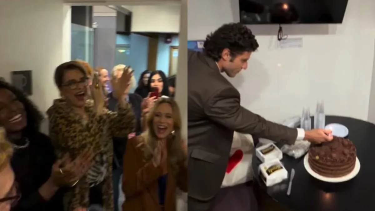 Flávia Alessandra mostra festa surpresa nos bastidores de Quem Ama Cuida