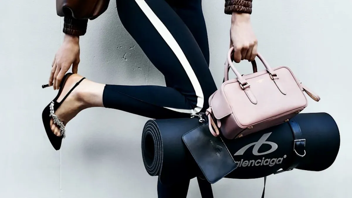 Balenciaga lança linha fitness com sucos e academias de luxo
