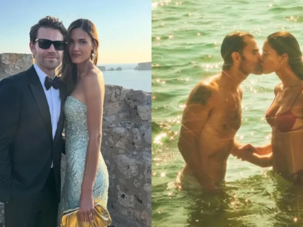 Paul Wesley homenageia noiva brasileira Natalie Kuckenburg
