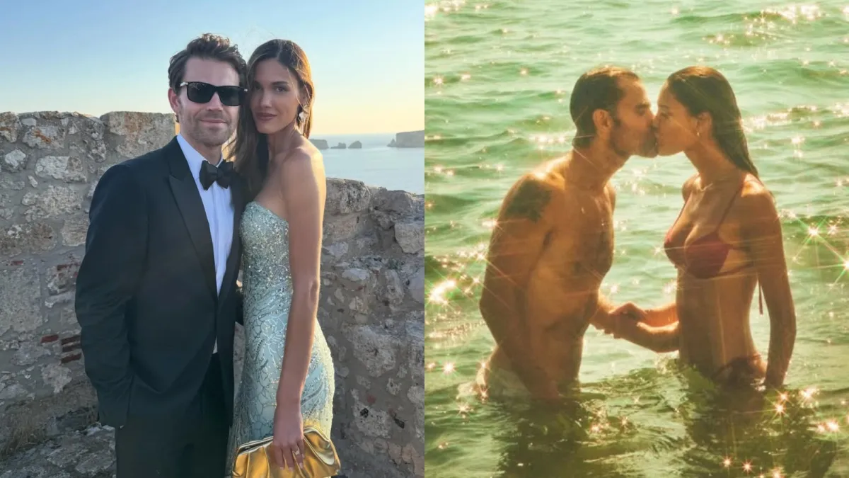 Paul Wesley homenageia noiva brasileira Natalie Kuckenburg