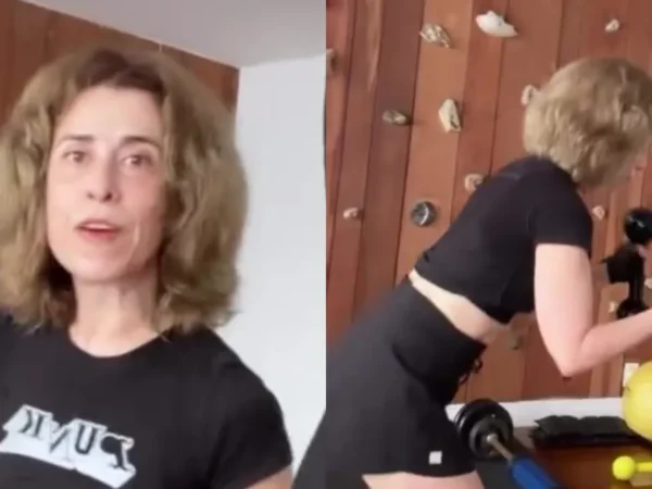Fernanda Torres expulsa personal após treino pesado
