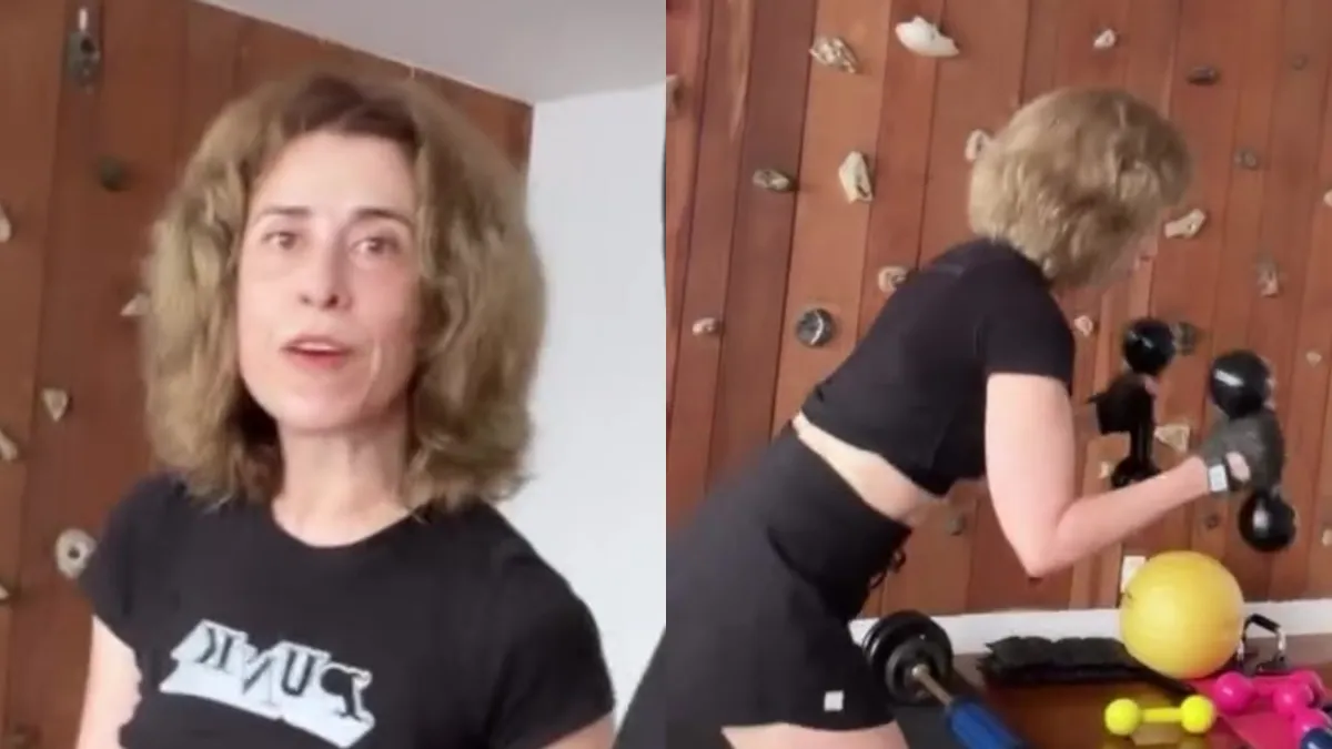 Fernanda Torres expulsa personal após treino pesado