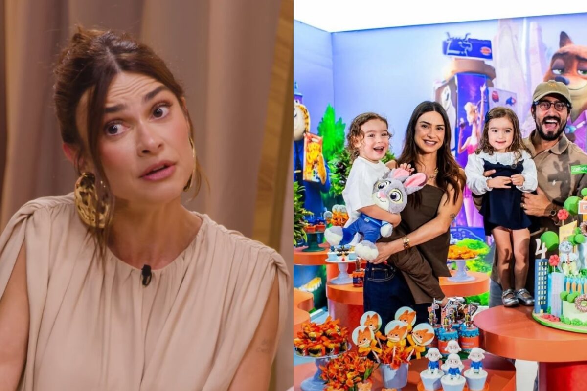 Thaila Ayala defende filho brincar de maquiagem e vestir roupa de princesa