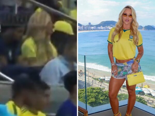 Torcida hostiliza Virginia após gol de Vini Jr.
