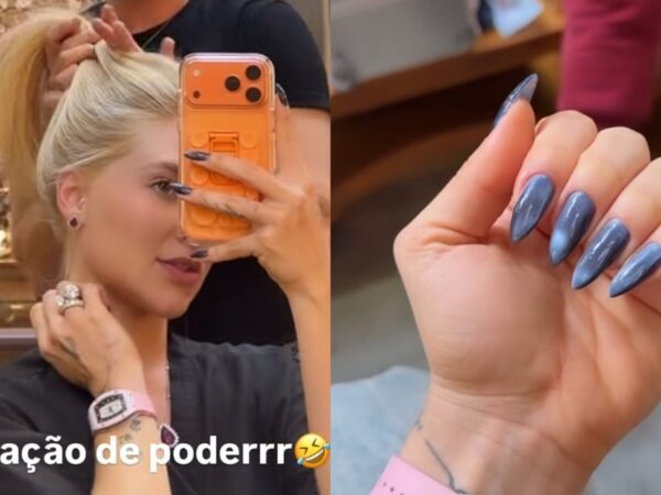 Virginia Fonseca retoca visual antes de embarcar para os EUA