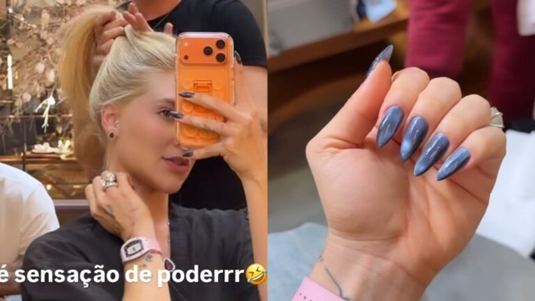 Virginia Fonseca retoca visual antes de embarcar para os EUA