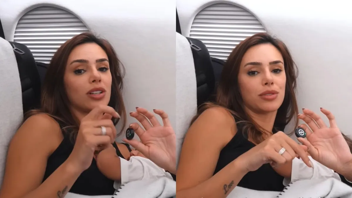 Bruna Biancardi revela susto em jatinho de Neymar