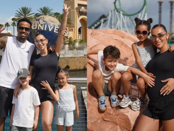 Tainá Militão mostra viagem em família com Éder Militão e os filhos