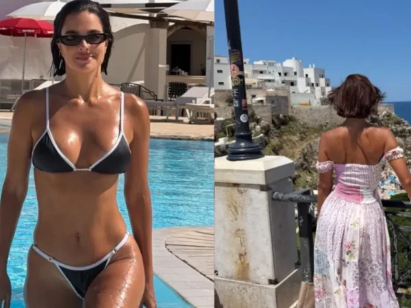 Vera Viel encanta com fotos de verão na Itália