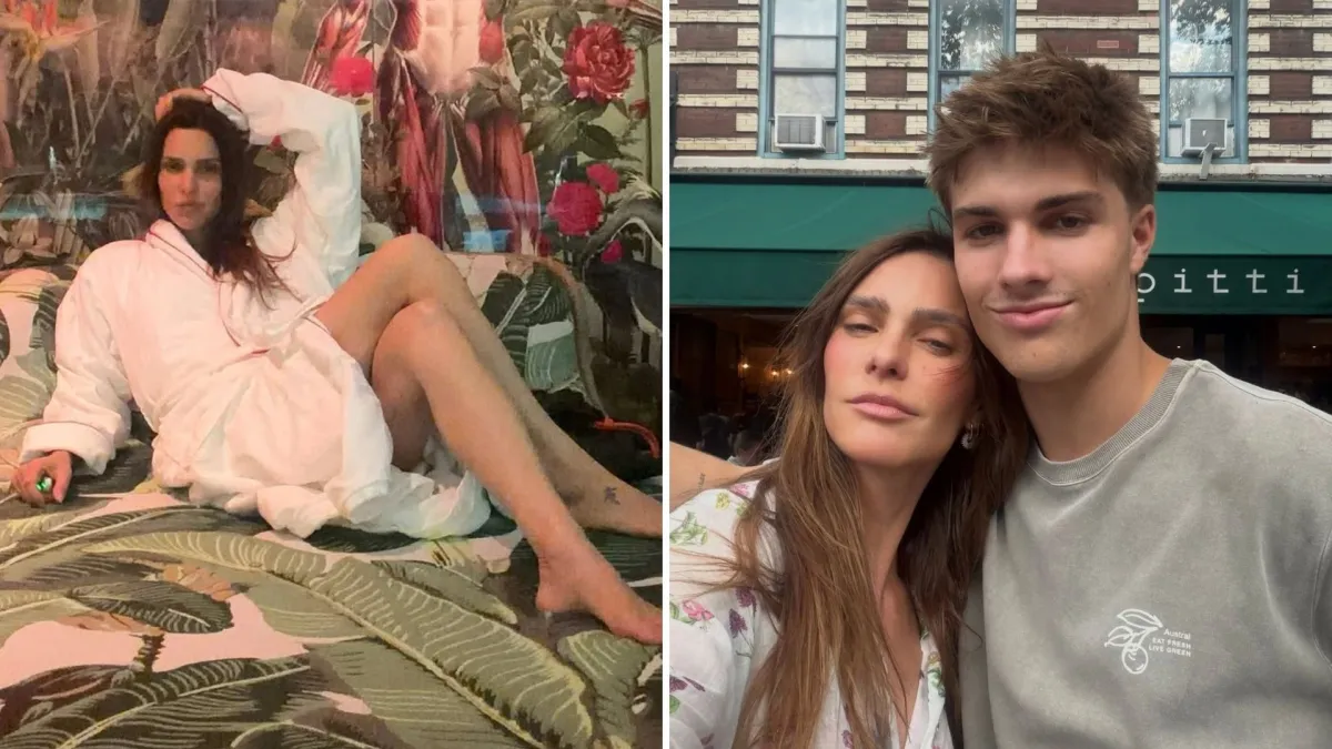 Fernanda Lima exibe fotos de viagem a NY